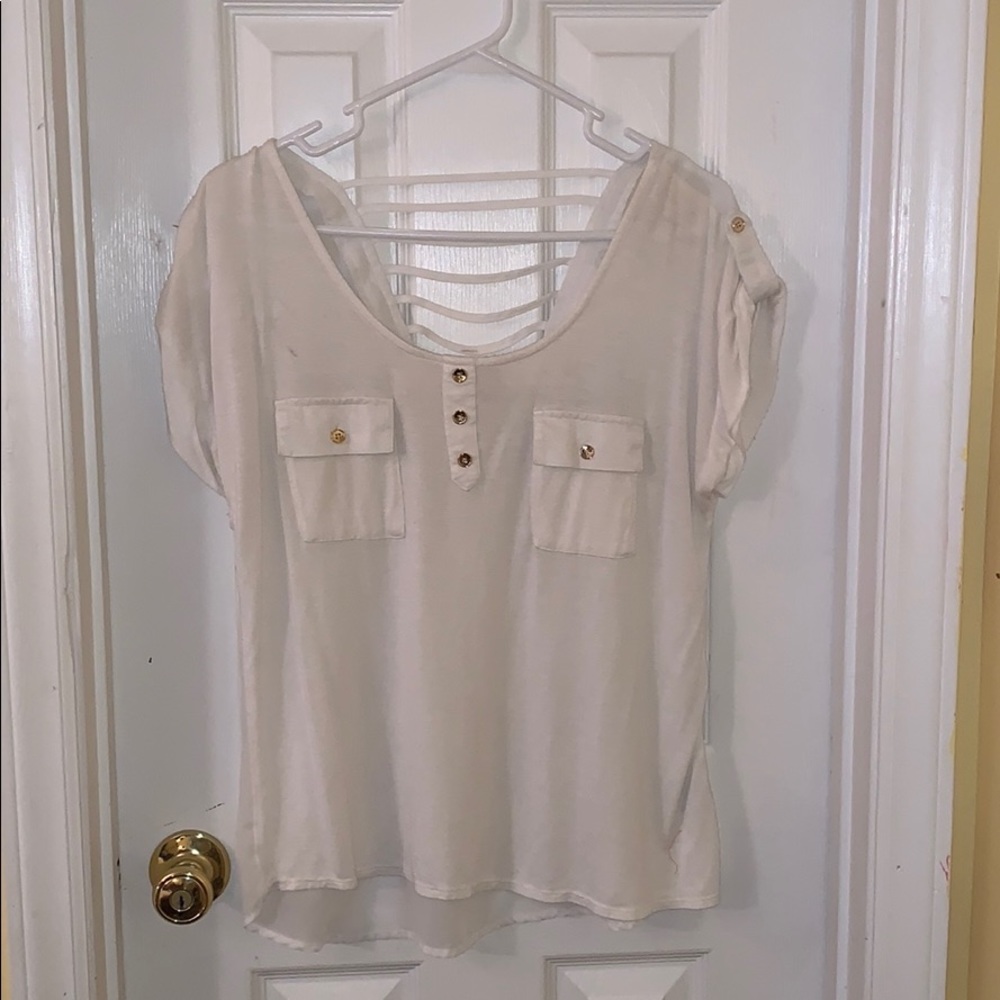 Short sleeve blouse
